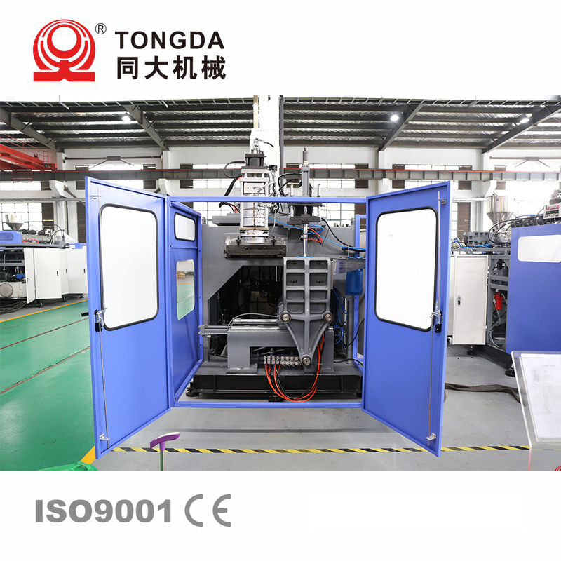 1 Liter Chemical Bottle Extrusion Blow Molding Machine 0.6MPA Single Station